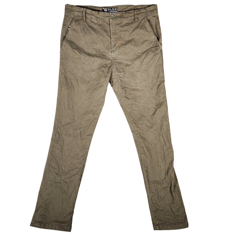 Southpole Flex Chino Pants Mens 35x31 Excellent Stretch Twill Trousers